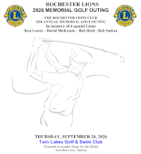 Memorial Golf Outing Memorial Golf Outing