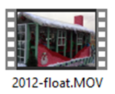 2012 Christmas Parade Float